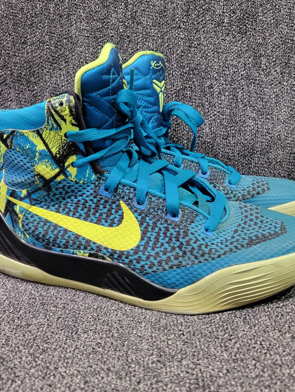 Nike Kobe IX Elite 636602-400 'Perspective' Boys Basketball Shoes Sz 6Y Athletic